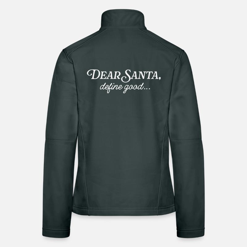 Cher Père Noël, Veste en tissu softshell Femme
