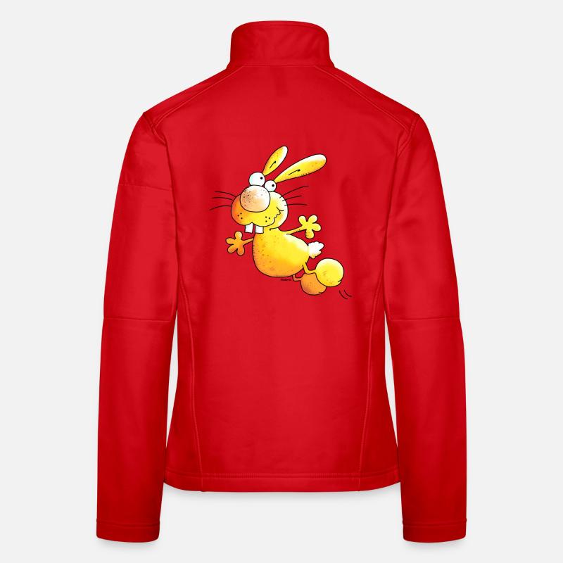 Crazy Rabbit - Lapin Veste en tissu softshell Femme