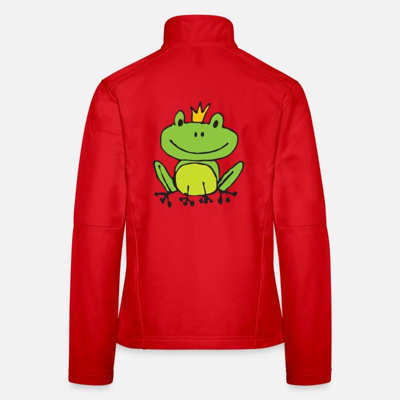 Frosch oder Prinz? Frauen Softshelljacke