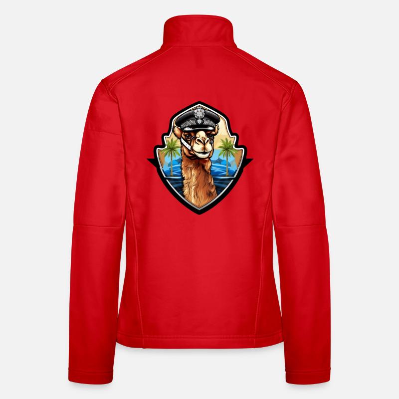 Kamel Polizei Frauen Softshelljacke