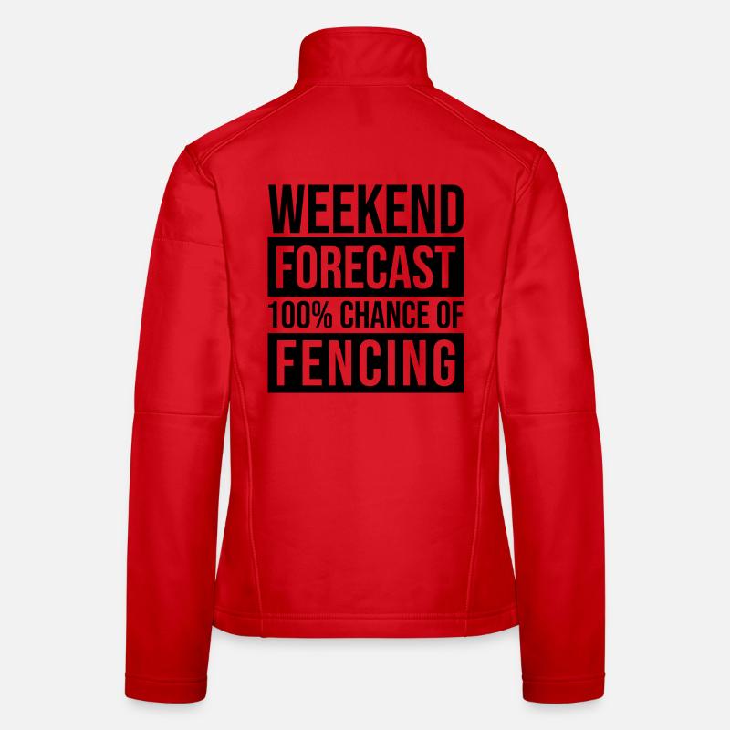 Fencing Women's Softshell Jacket