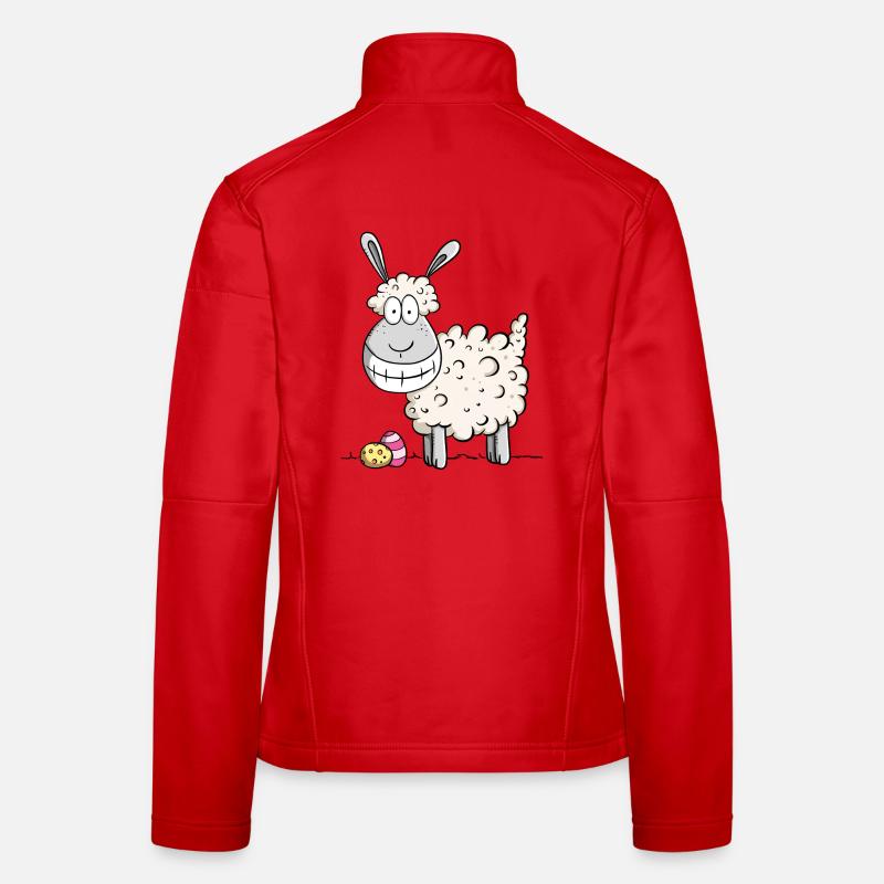 Happy Easter sheep I Easter gift Easter motive Fun Women's Softshell Jacket