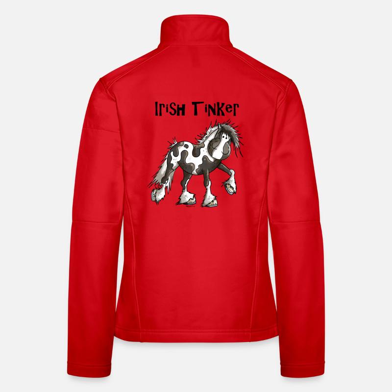 Irish Tinker Veste en tissu softshell Femme