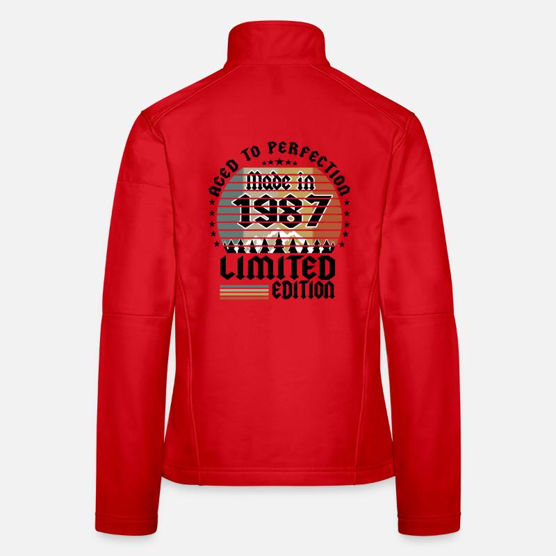 Édition limitée 1987 Veste en tissu softshell Femme