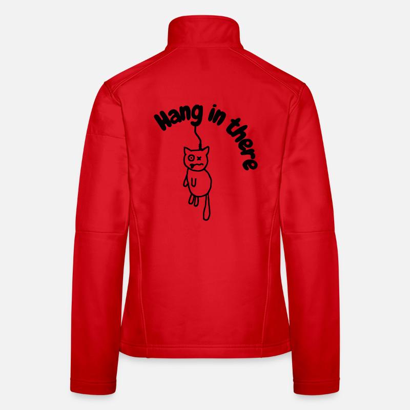Hanginthere3 Frauen Softshelljacke