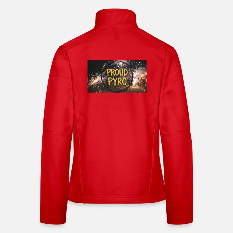 proud pyro! Women's Softshell Jacket