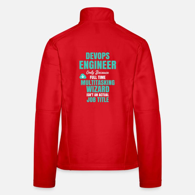 DevOps Engineer Multitasking-Assistent Frauen Softshelljacke
