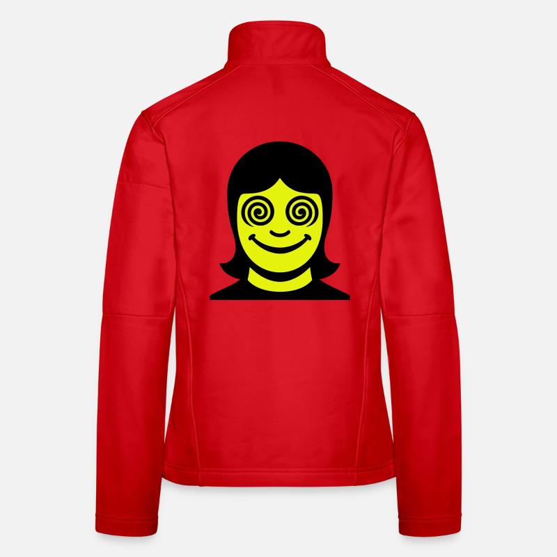 Hypno Face Women's Softshell Jacket