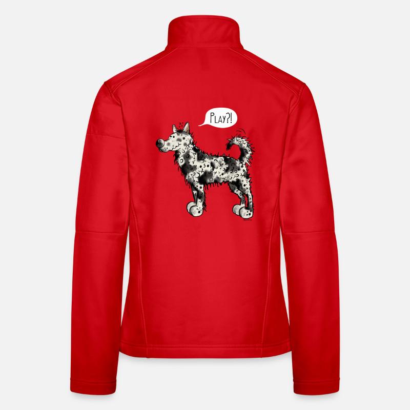Mudi Play Frauen Softshelljacke