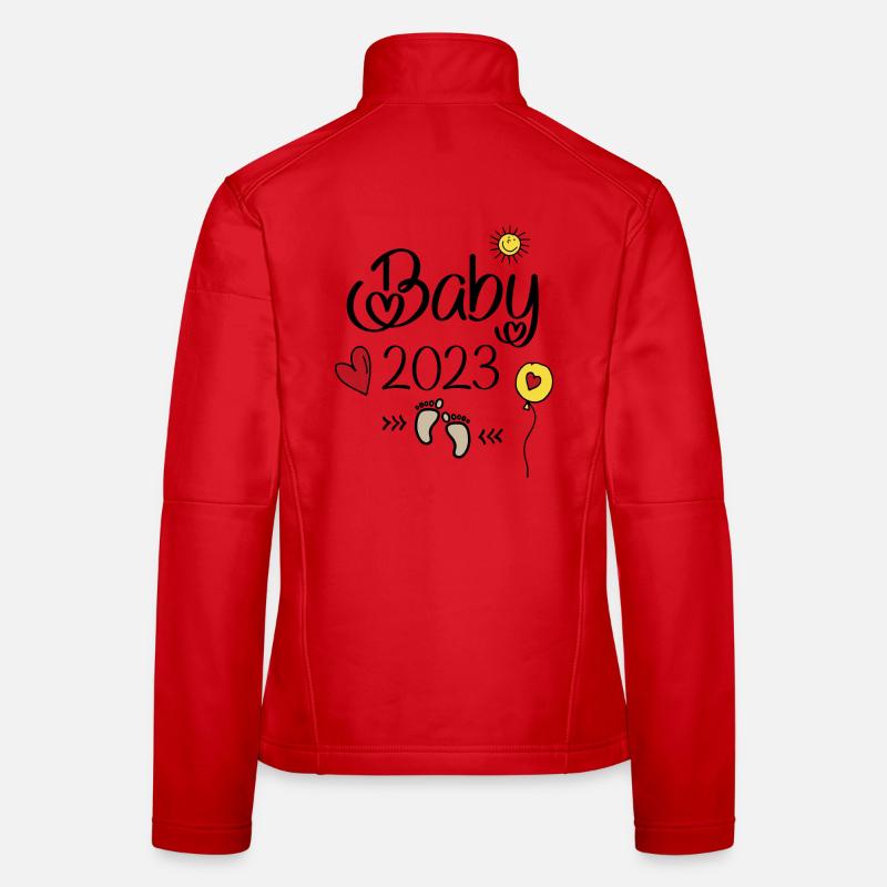 Bébé 2023 Veste en tissu softshell Femme