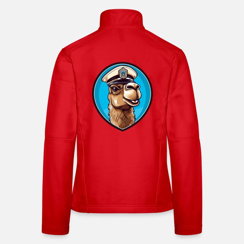 Kamel Polizei Frauen Softshelljacke