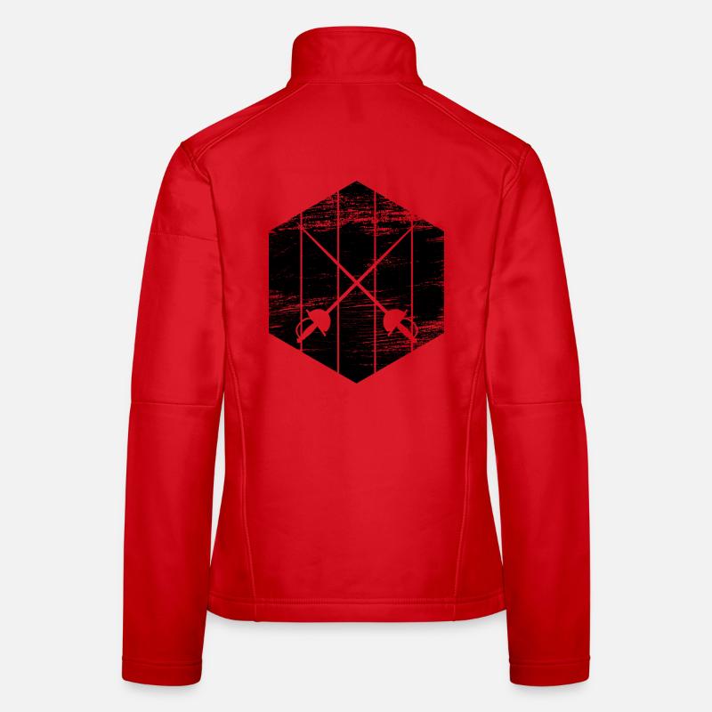 Fechtausrüstung Frauen Softshelljacke