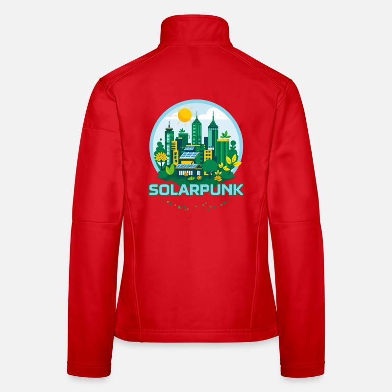 Solarpunk Women's Softshell Jacket