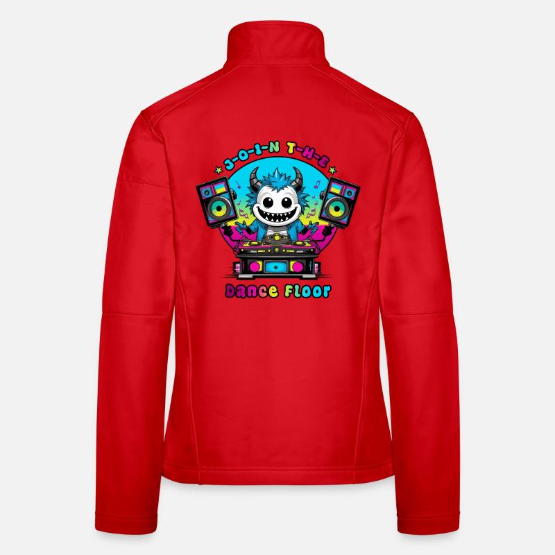 Disco Monster Women's Softshell Jacket