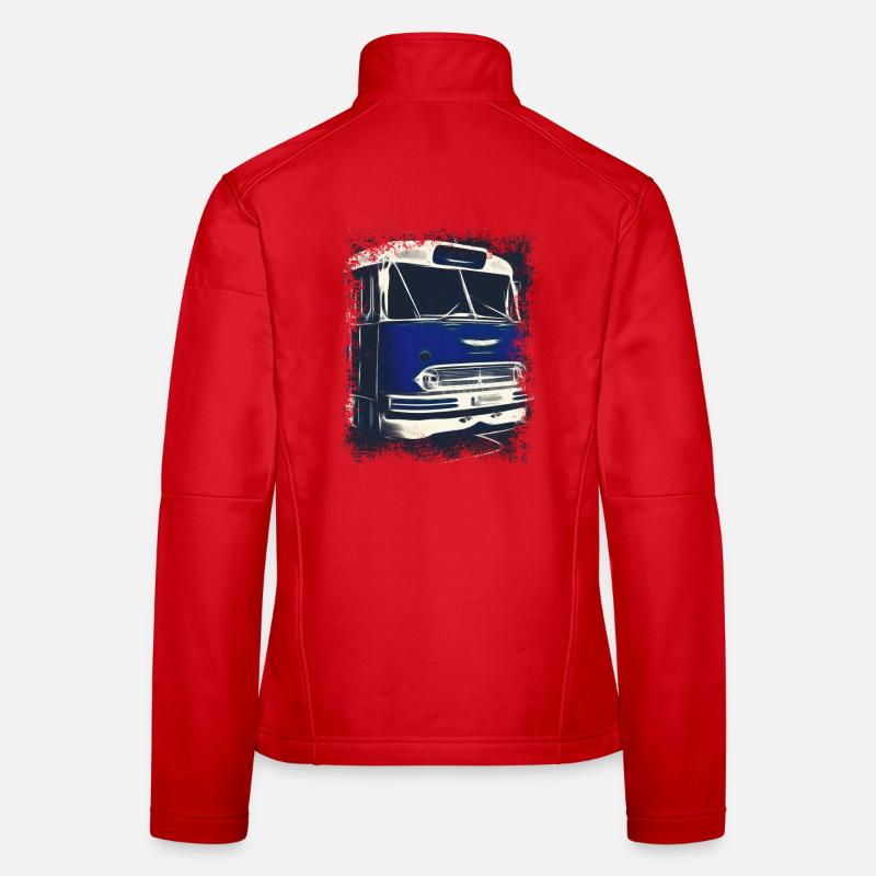 Ikarus 55 Bus Frauen Softshelljacke