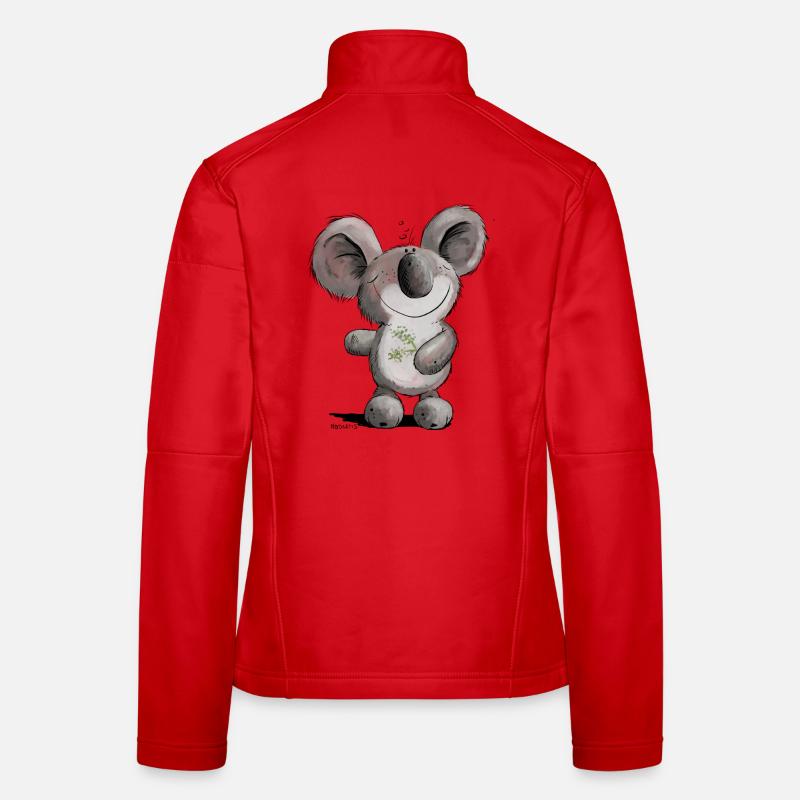 Drolliges Koala Bärchen Frauen Softshelljacke