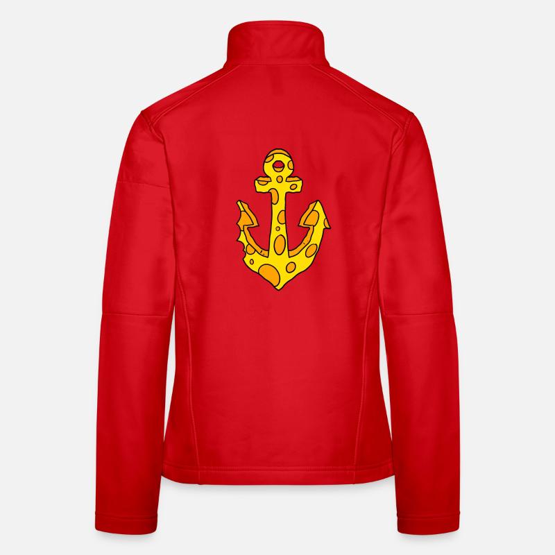 Anker Käse Frauen Softshelljacke