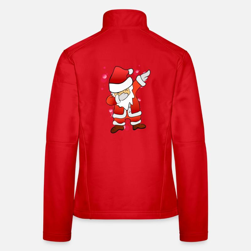 Dabbing Nikolaus Frauen Softshelljacke
