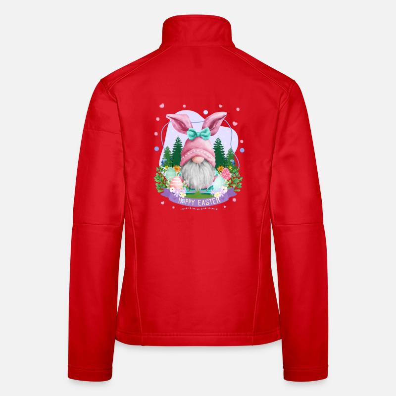 Hoppy Gnome Easter - Easter Gift Idea Frauen Softshelljacke