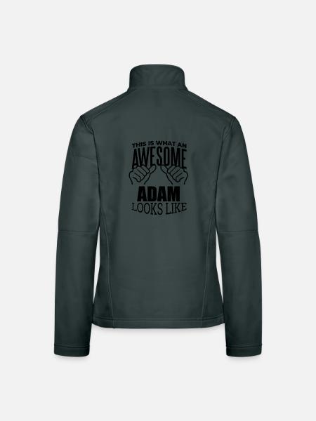 Adam Adam Adam - Veste en tissu softshell Femme - rouge - Dos
