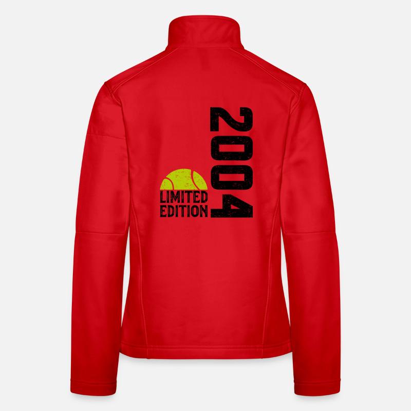 20e Anniversaire 2004 Édition Limitée Tennis Veste en tissu softshell Femme