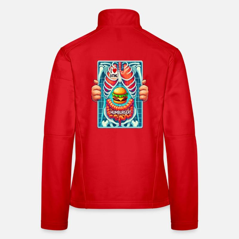 J’adore Hamburger Veste en tissu softshell Femme