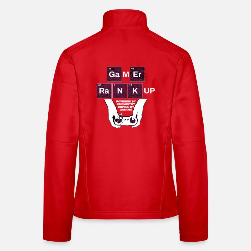 Game Rank Up Chem Controller Frauen Softshelljacke