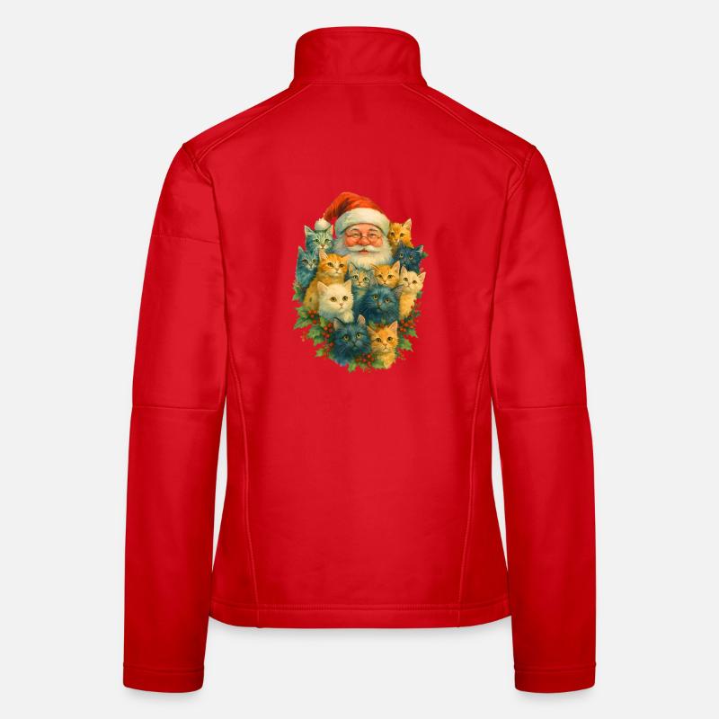 Santa Cat Diversity Women's Softshell Jacket