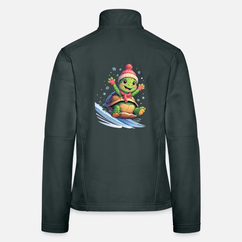 Winterwelle Surfturtle Frauen Softshelljacke