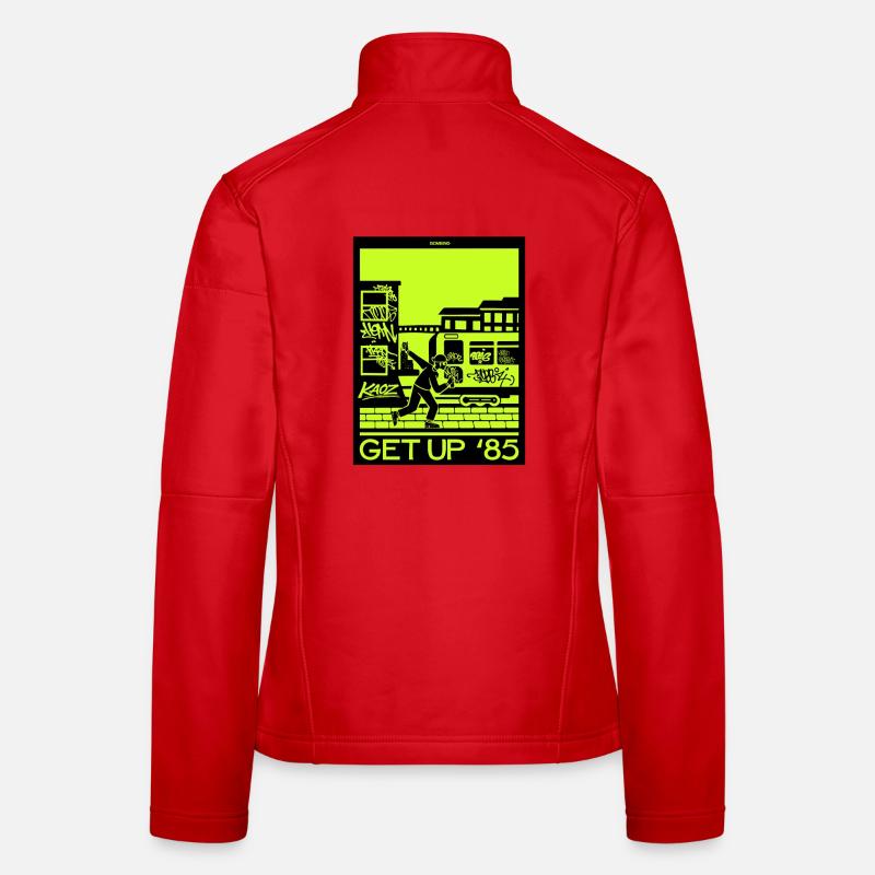 Get Up 85 Graffiti Runner Frauen Softshelljacke
