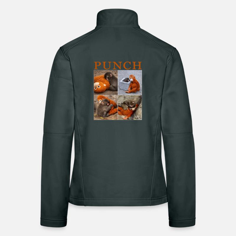 Team Monkey Punch  Frauen Softshelljacke
