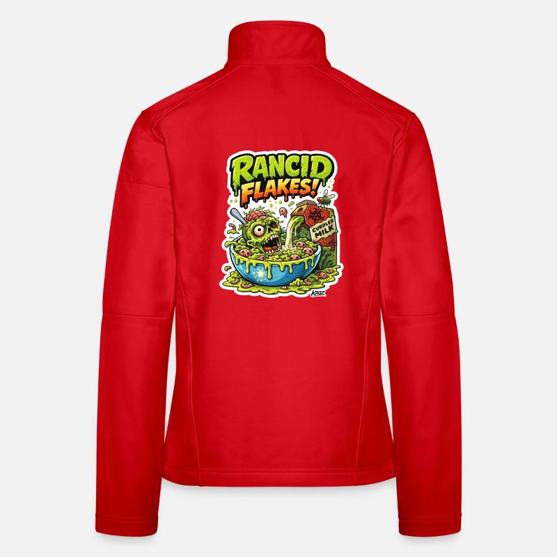 Dissgusting skull Flakes Monster Women's Softshell Jacket