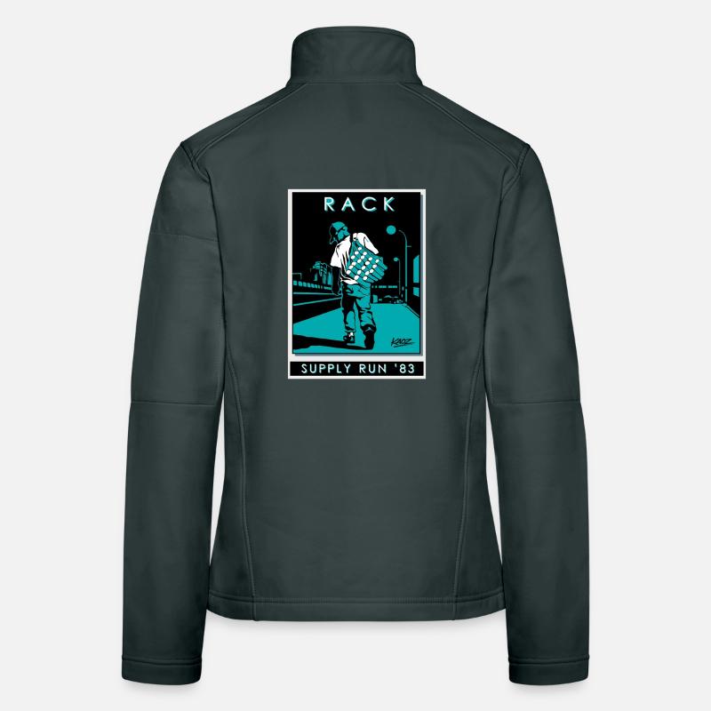 Rack Supply Run '83 Women's Softshell Jacket