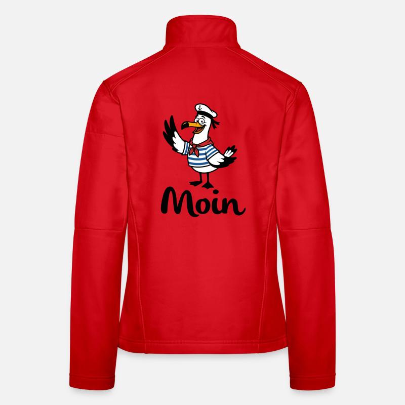 Möwe Moin Matrose Frauen Softshelljacke