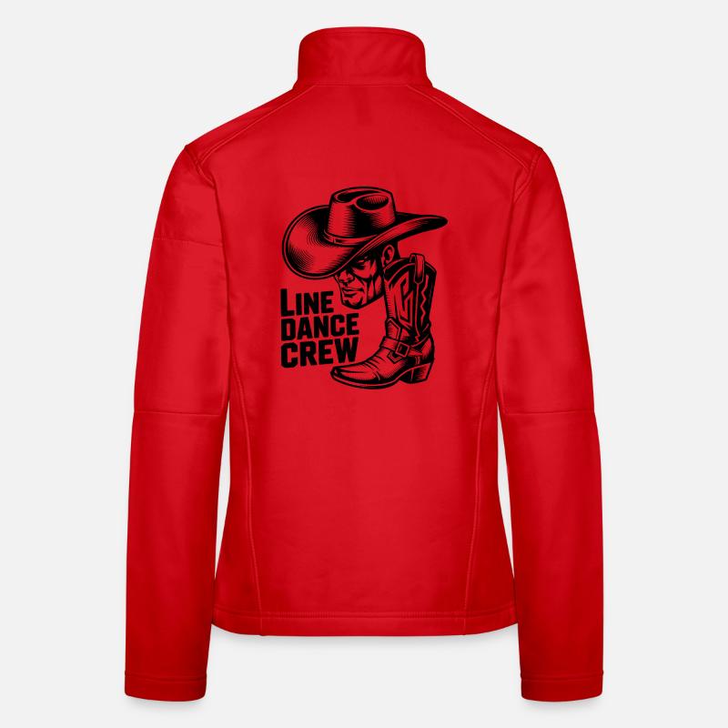 Line Dance Crew Frauen Softshelljacke