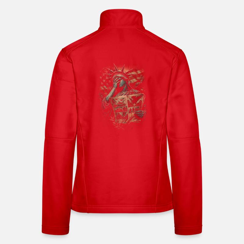Veterans Day for Democrats Women's Softshell Jacket