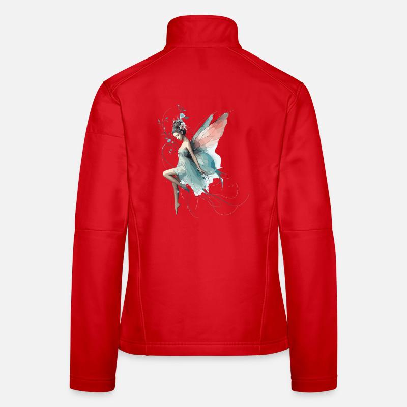Fée fée monde cadeau Veste en tissu softshell Femme