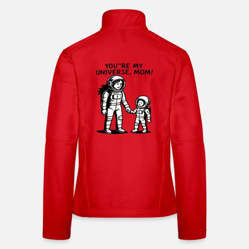 Du bist meine Universumsmutter Frauen Softshelljacke