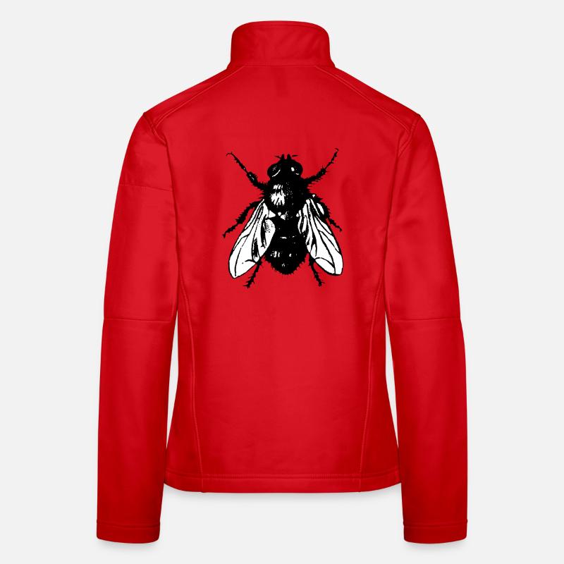 La Mouche Veste en tissu softshell Femme