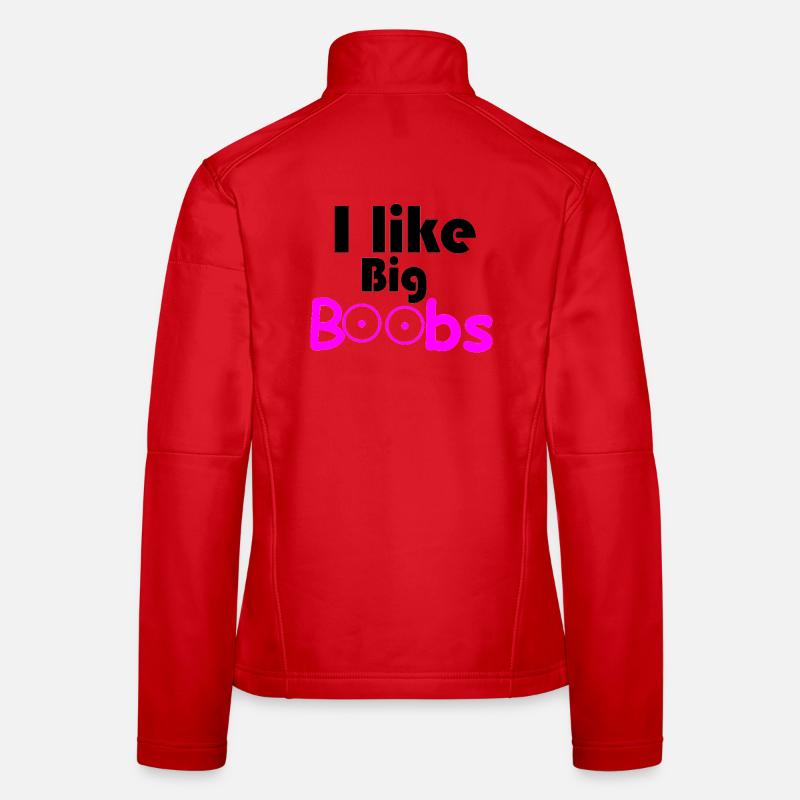Large breasts Women's Softshell Jacket