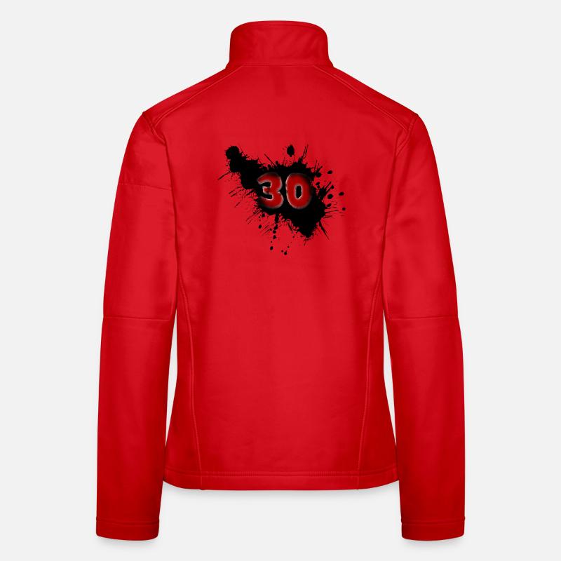 30. Geburtstag Frauen Softshelljacke