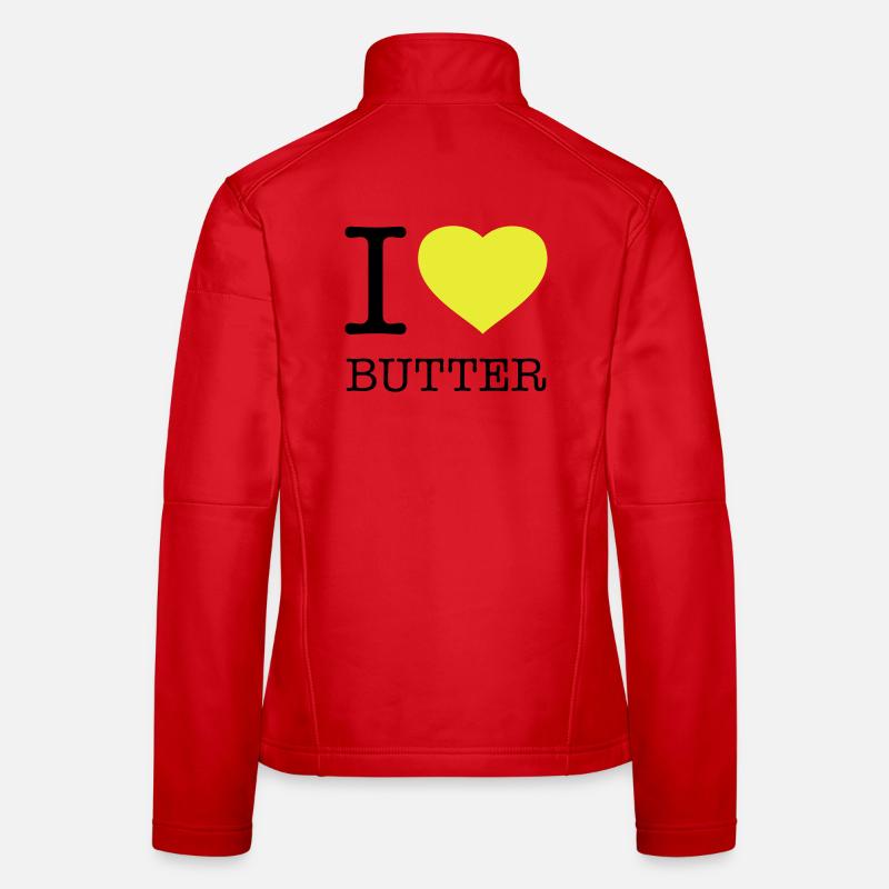 J’ADORE LE BEURRE Veste en tissu softshell Femme