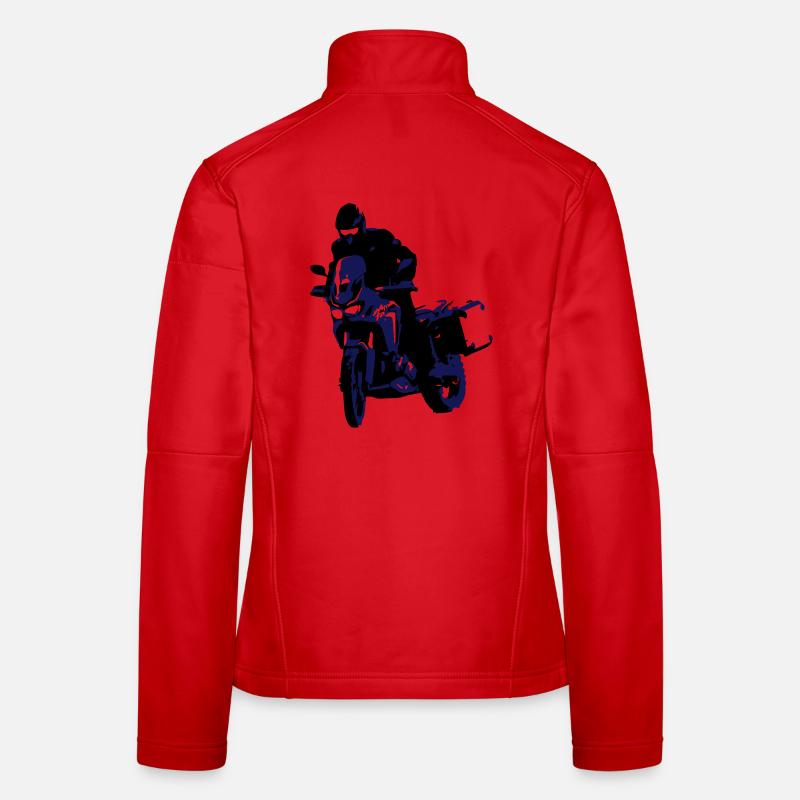 Enduro Frauen Softshelljacke
