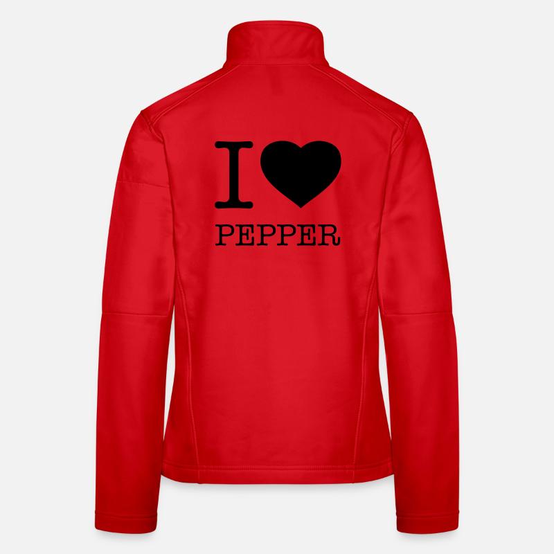 I LOVE PEPPER Pfeffer Women's Softshell Jacket