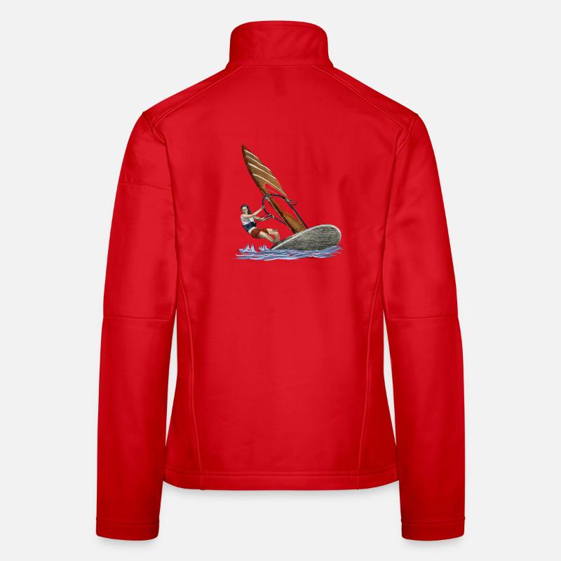 Windsurfing Women's Softshell Jacket