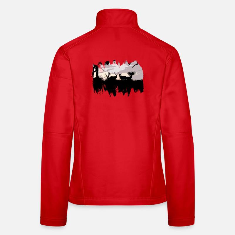 cervids approach Women's Softshell Jacket