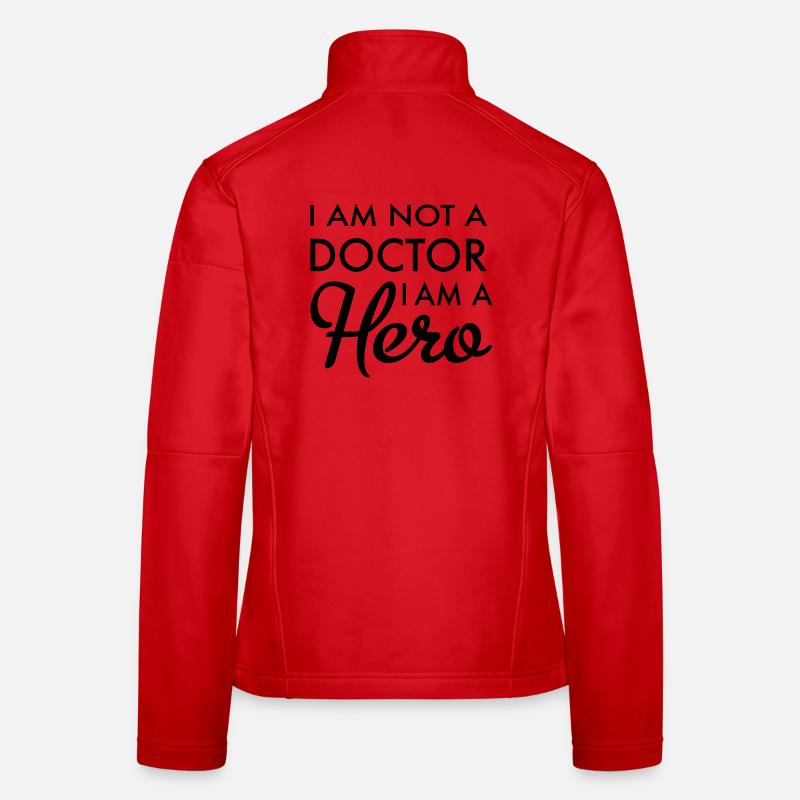 Médecin Veste en tissu softshell Femme