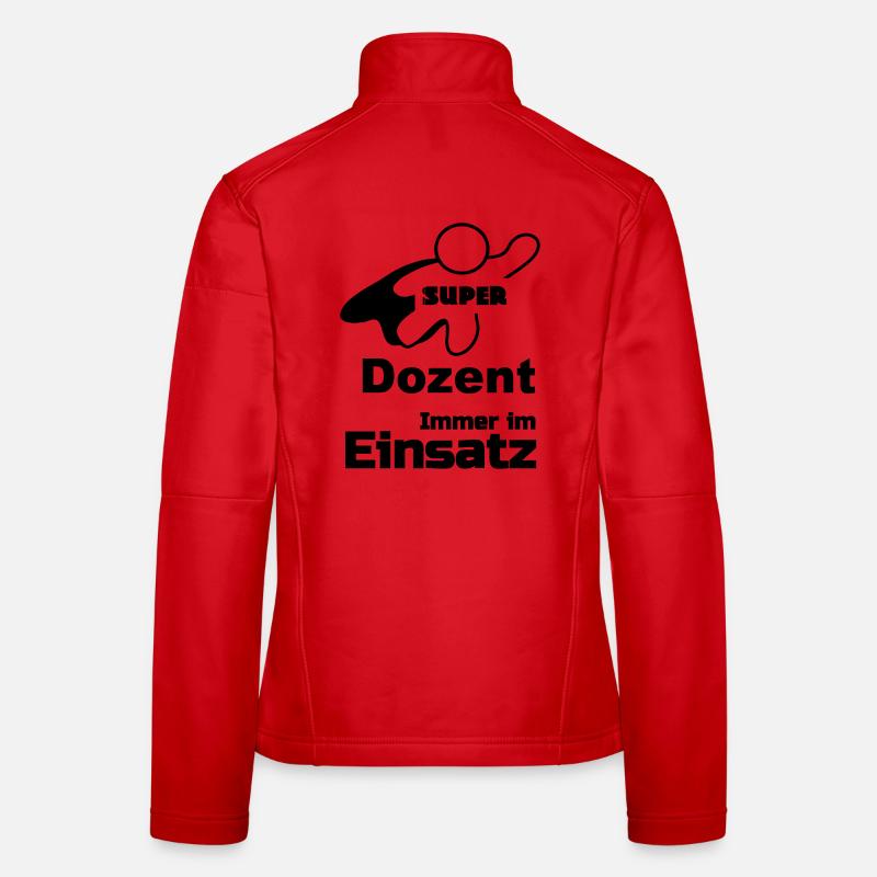 Super Dozent Uni, Lehrer, Studium, Geschenk Frauen Softshelljacke