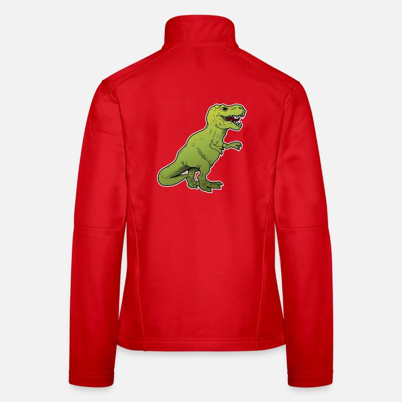 Dinosaurier / großes Tier / Tier Frauen Softshelljacke