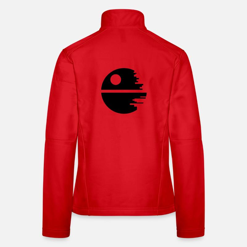 Planet Space Roboter Frauen Softshelljacke